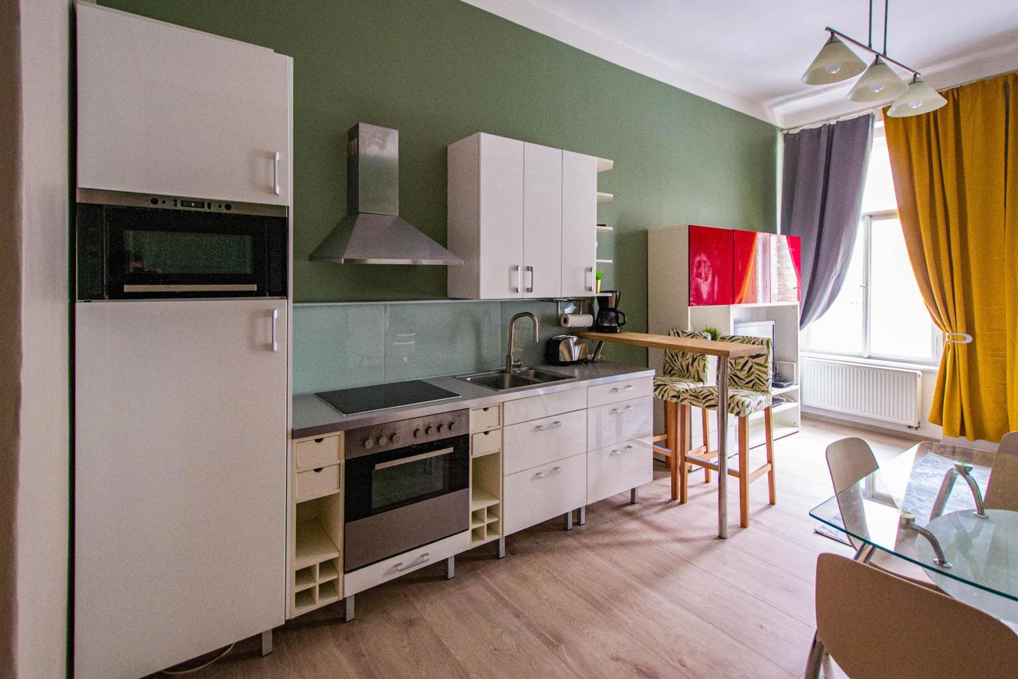 Modern Cozy Apartment By Ruterra Praha Eksteriør bilde
