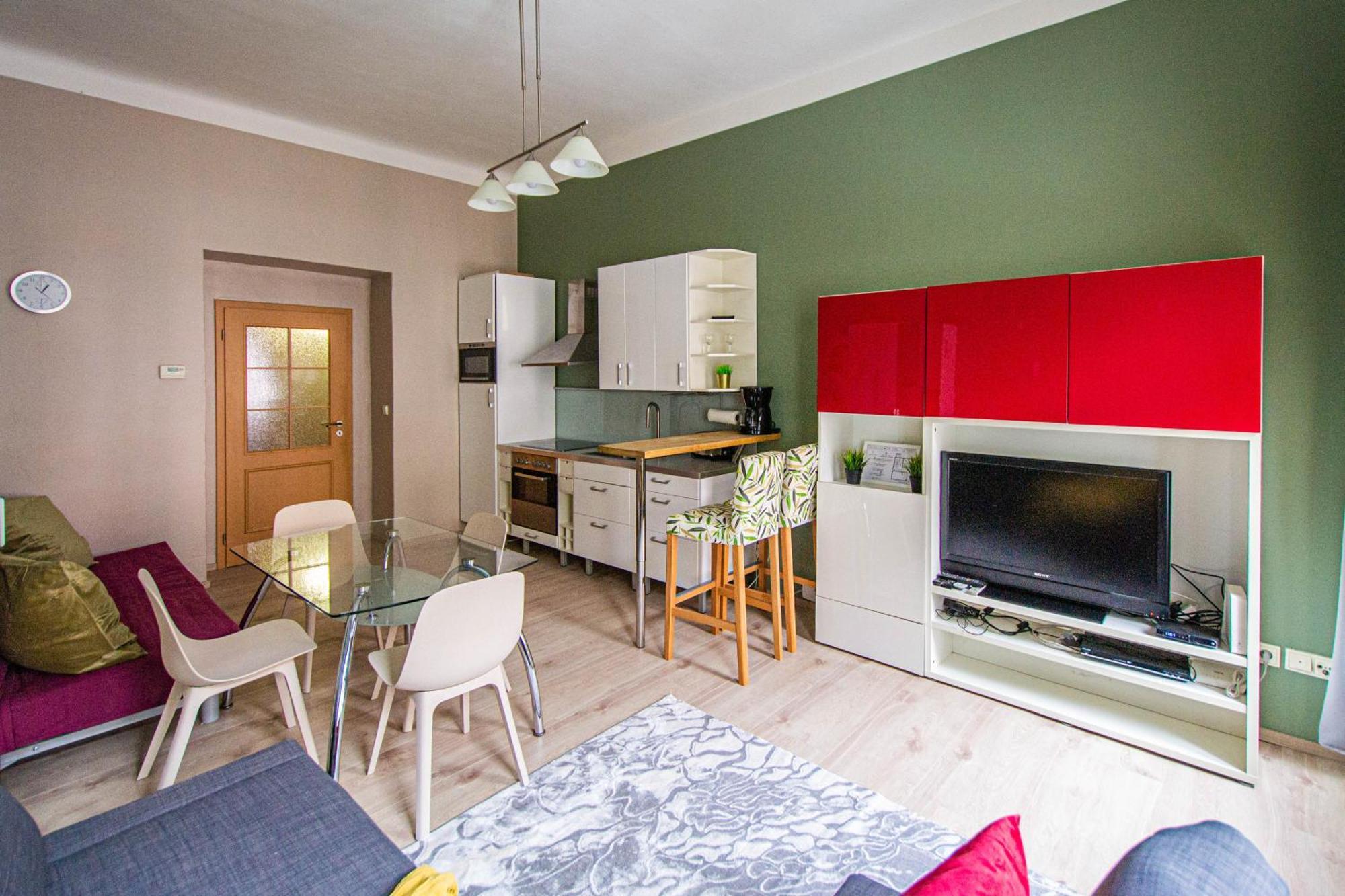 Modern Cozy Apartment By Ruterra Praha Eksteriør bilde
