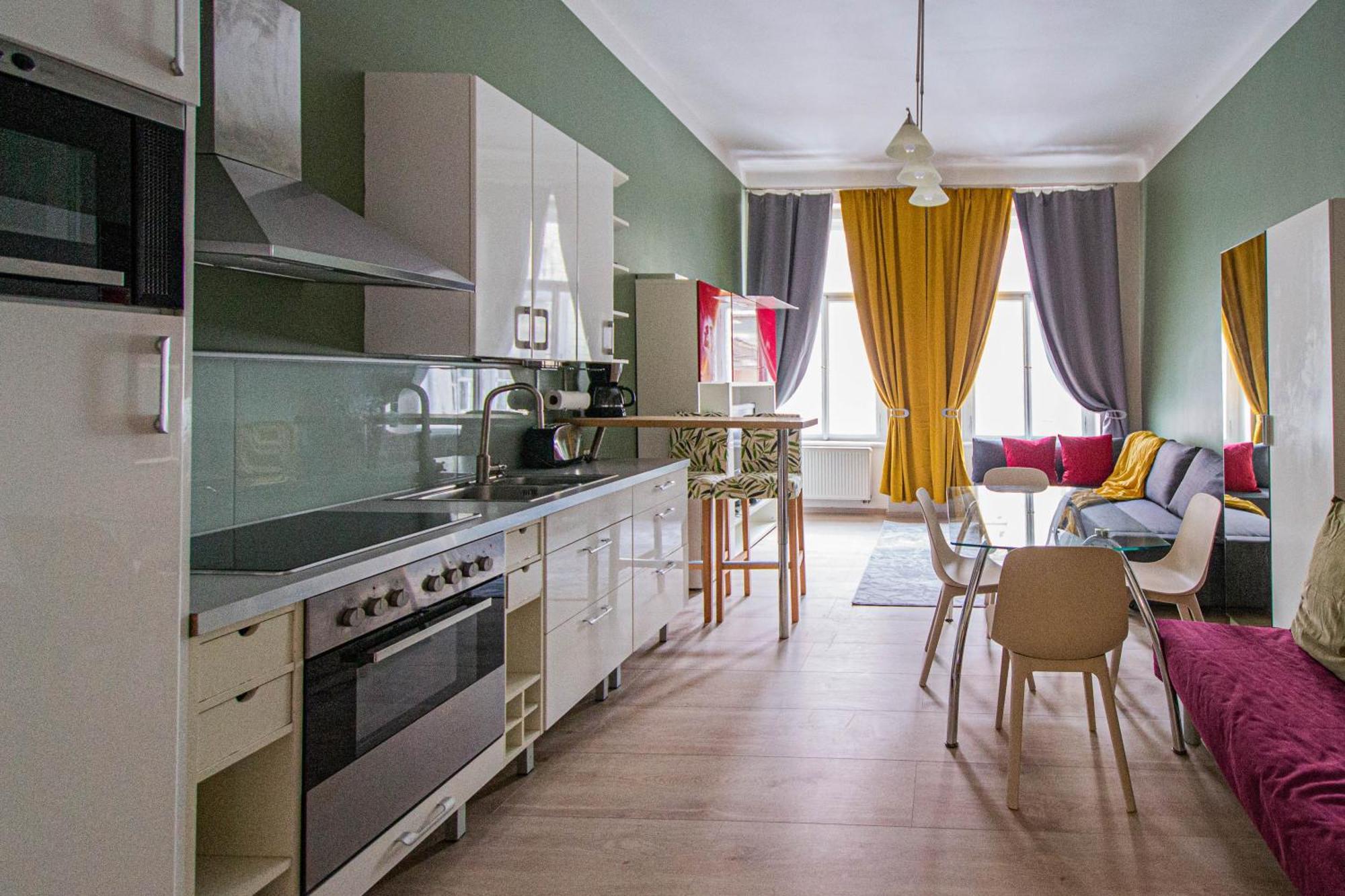 Modern Cozy Apartment By Ruterra Praha Eksteriør bilde